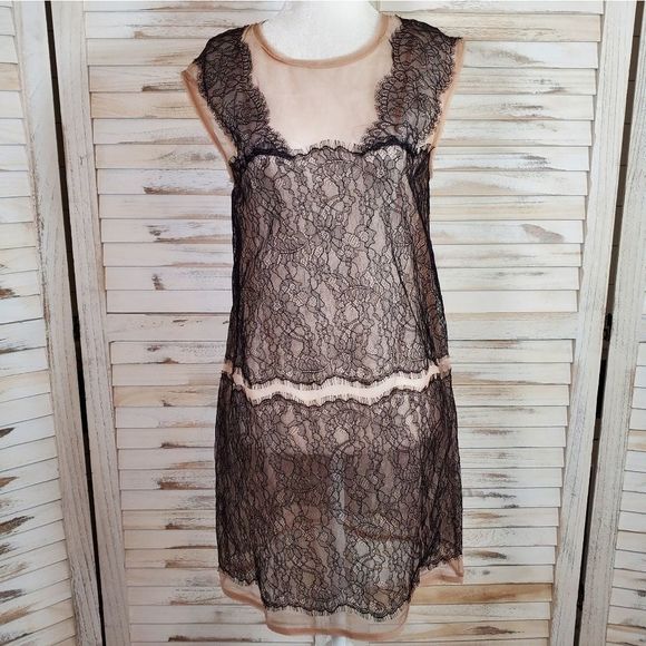 BCBGMAXAZRIA sheer Lace dress - Picture 1 of 7